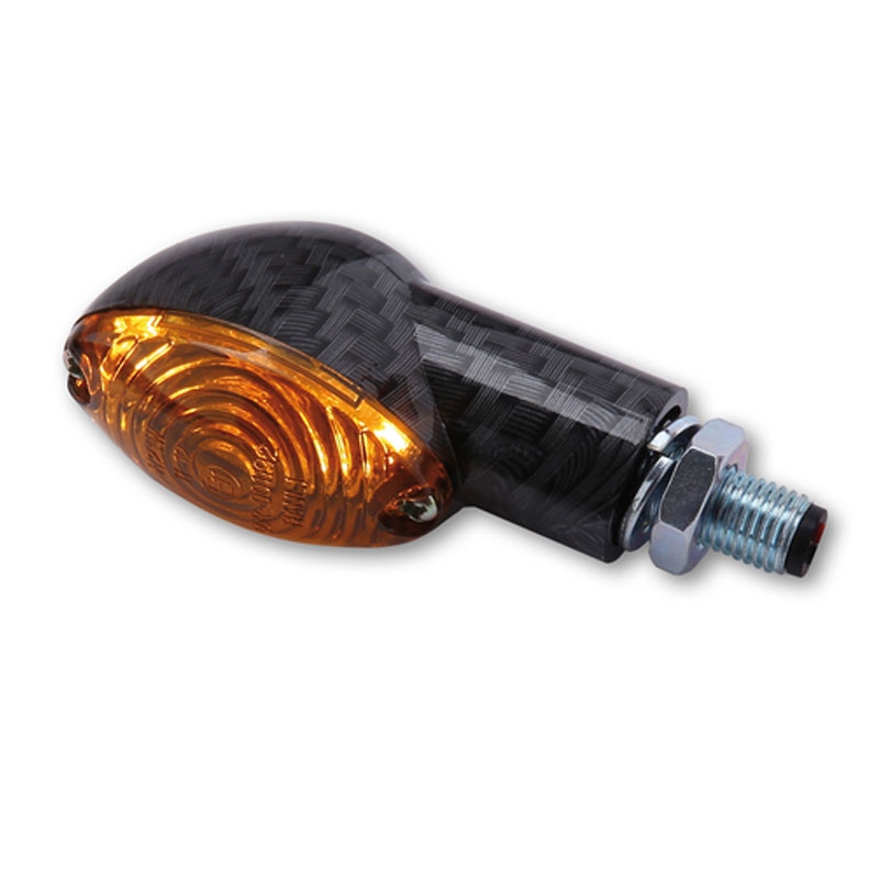 Clignotants moto Highsider Smart Cateye Mini fumé-noir