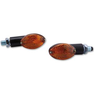 Clignotants moto Highsider Smart Cateye Mini orange