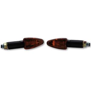 Clignotants moto Highsider Smart Arrow Mini orange-noir
