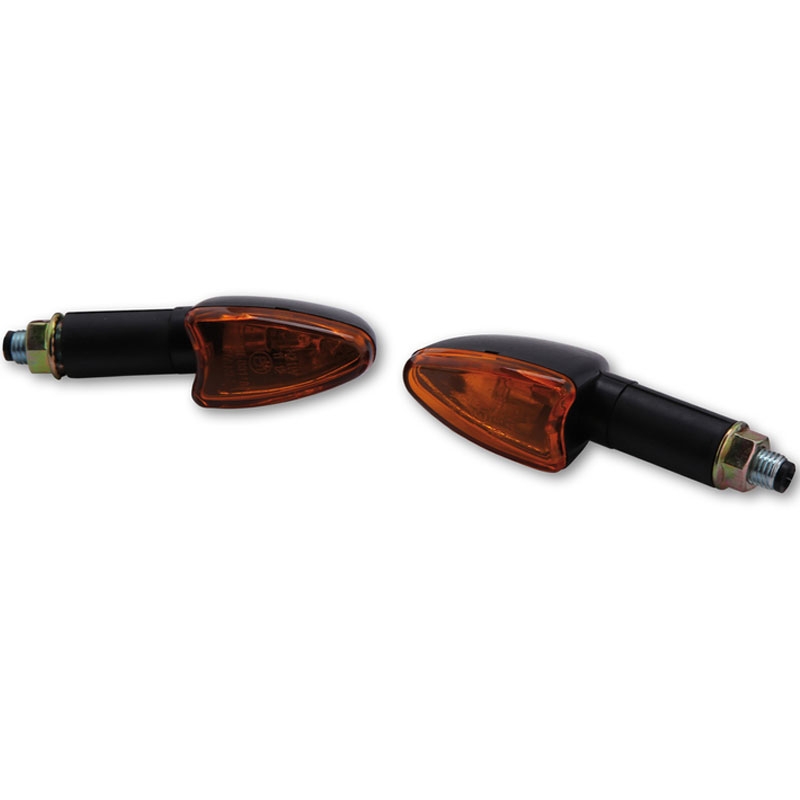 Clignotants moto Highsider Smart Arrow Mini orange-noir