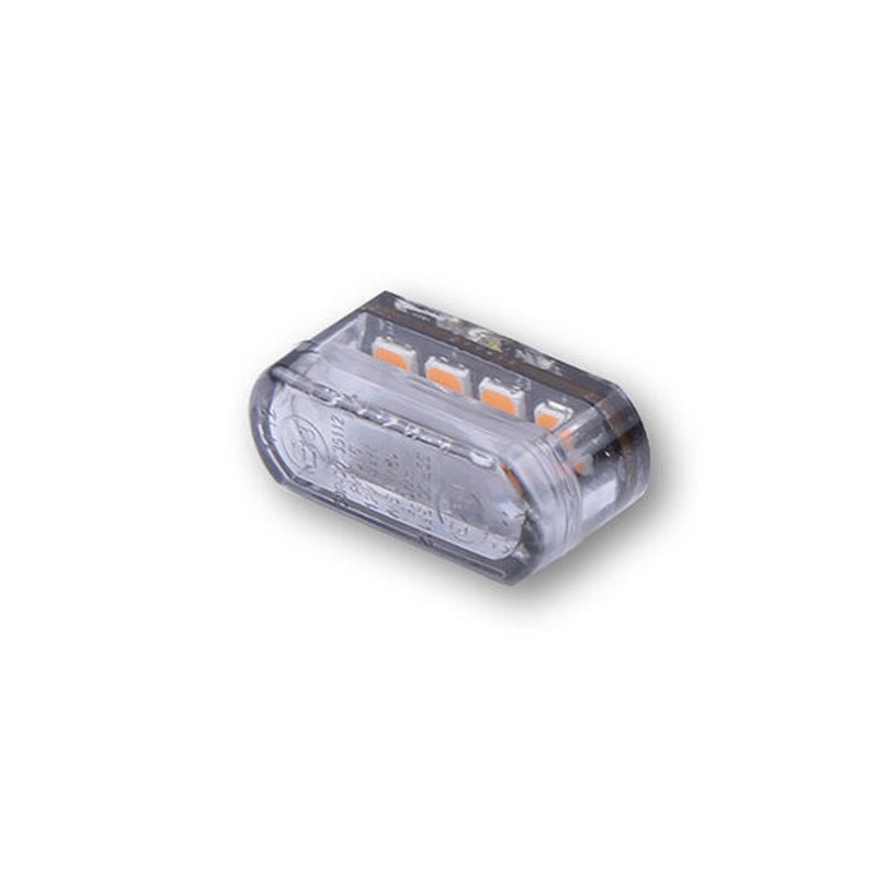 Clignotants moto Highsider Smart Module 1 Pro LED gris fumé