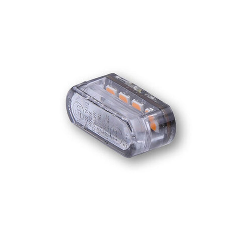 Clignotants moto Highsider Smart Module 1 Pro LED gris fumé