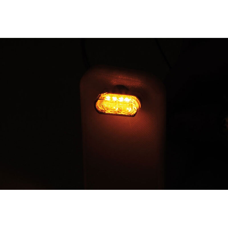 Clignotants moto Highsider Smart Module 1 Pro LED gris fumé