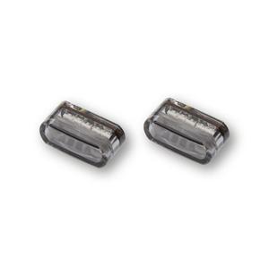 Clignotants moto Highsider Smart Module 1 LED gris fumé