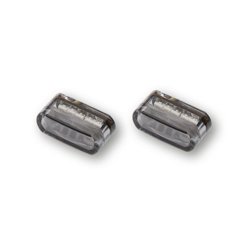 Clignotants moto Highsider Smart Module 1 LED gris fumé