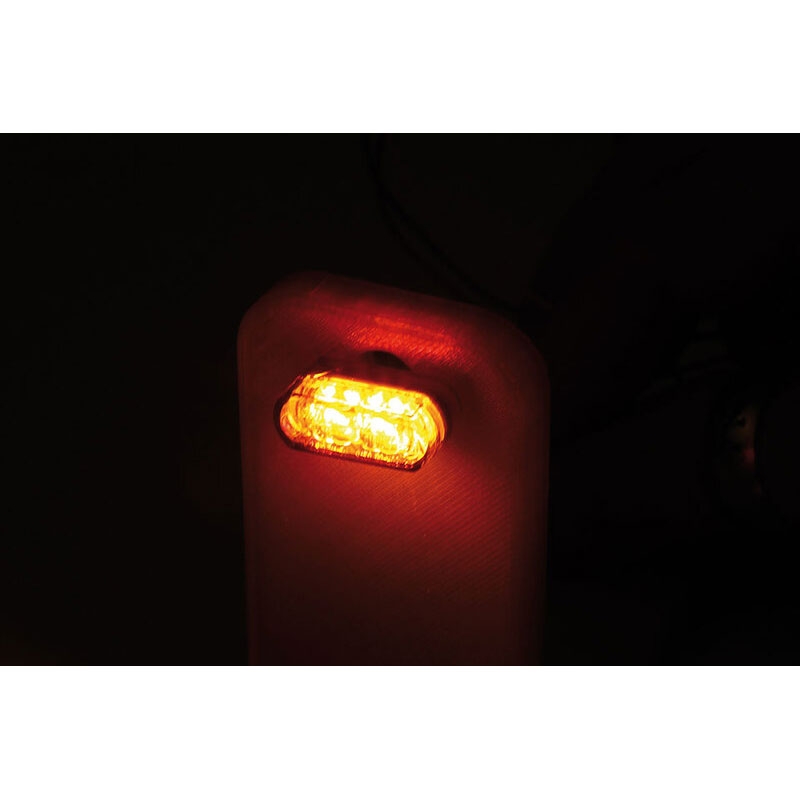 Clignotants moto Highsider Smart Module 1 Pro LED 3en1 gris fumé