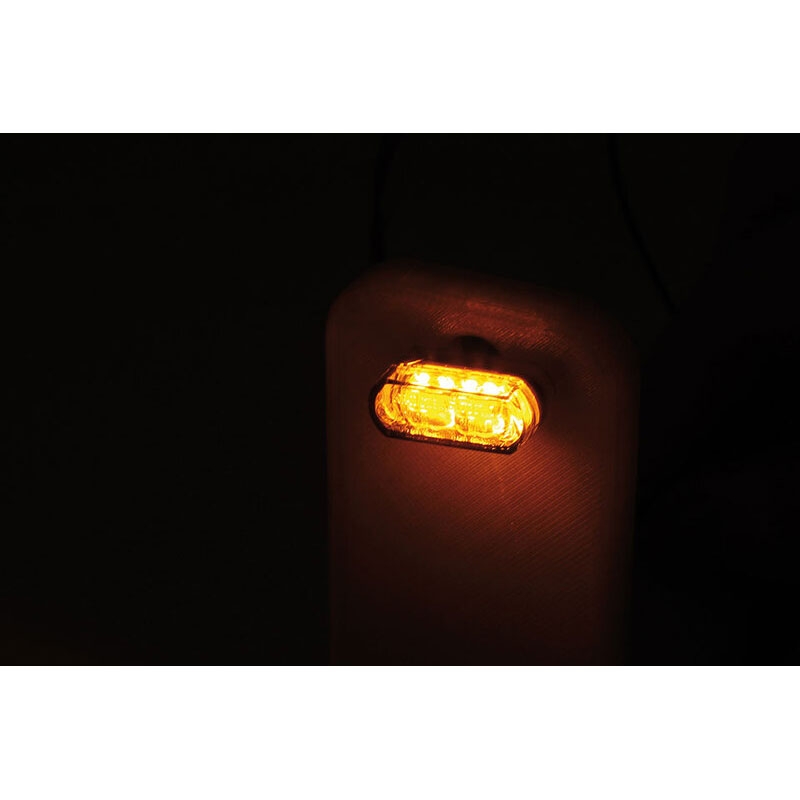 Clignotants moto Highsider Smart Module 1 Pro LED 3en1 gris fumé