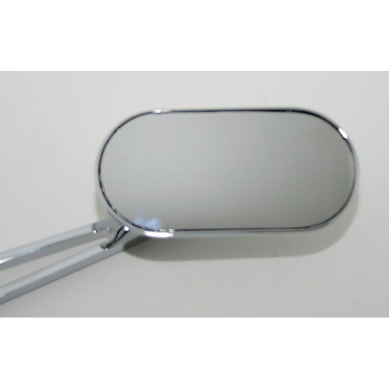 Rétroviseur Highsider Smart Oval gauche/droit chromé