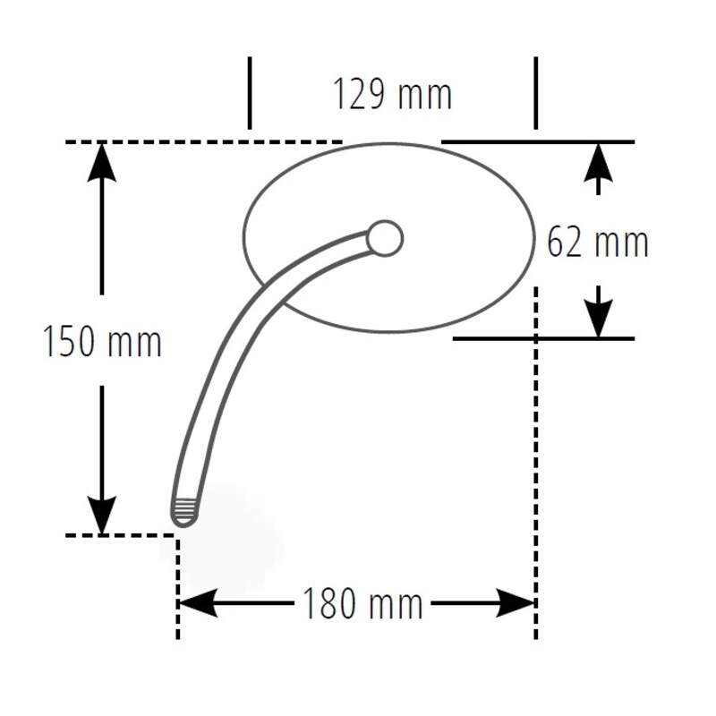 Rétroviseur Highsider Smart Agila gauche/droit chromé