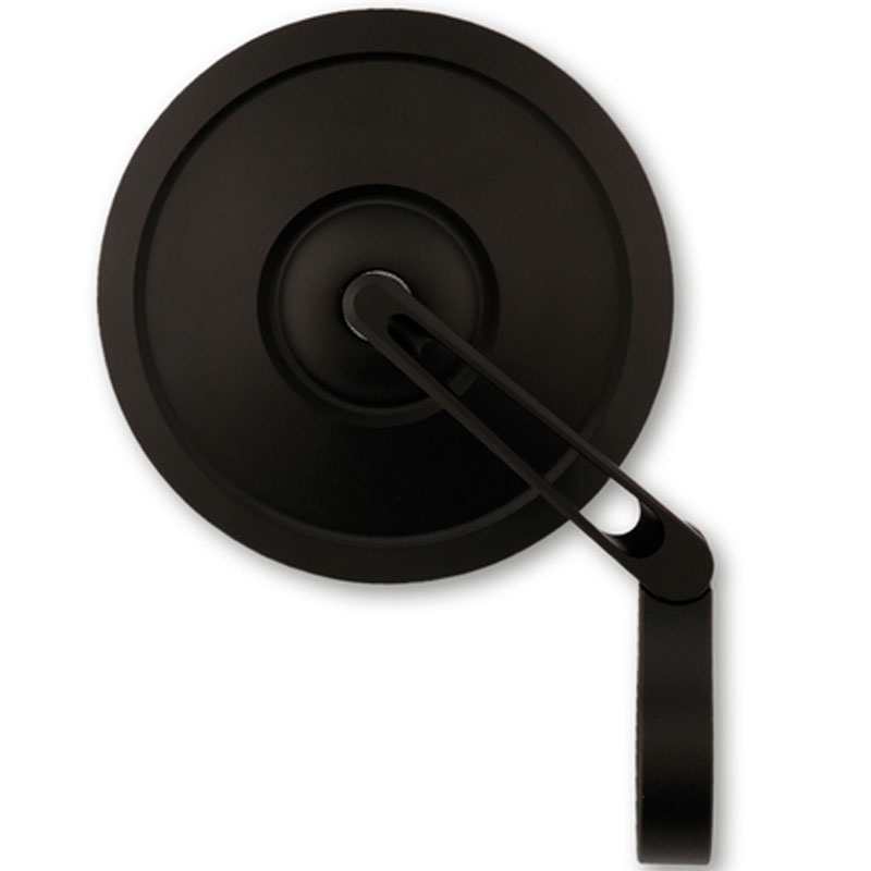 Rétroviseur Highsider Pro Retro Court gauche/droit noir mat