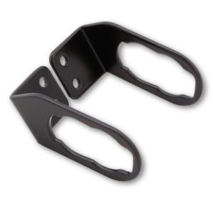 Support de clignotants Highsider Pro d&#39;origine pour plaque d&#39;immatriculation de moto Kawasaki, noir