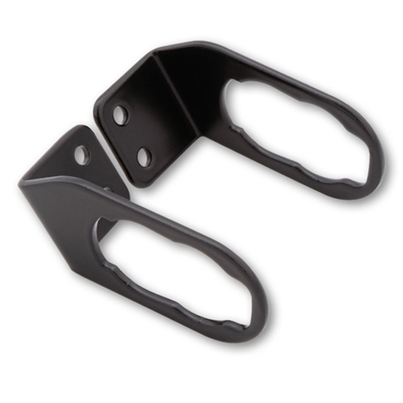 Support de clignotants Highsider Pro d'origine pour plaque d'immatriculation de moto Kawasaki, noir