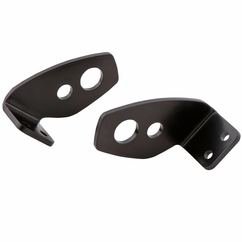 Support de clignotant LED d'origine Highsider Pro pour plaque d'immatriculation moto Suzuki, noir