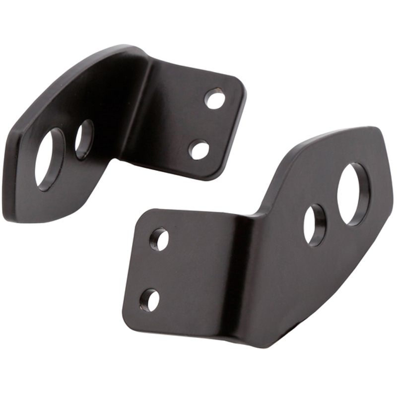 Support de clignotant LED d'origine Highsider Pro pour plaque d'immatriculation moto Suzuki, noir