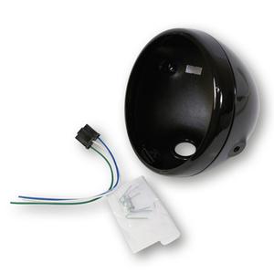 Boîtier de phare Highsider Smart Reno 7 pouces noir brillant