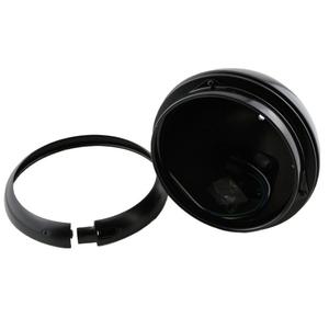 Boîtier de phare Highsider Smart HD-Style 7 pouces, noir mat