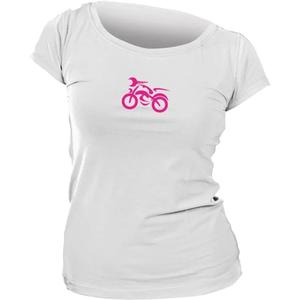 T-shirt femme nanosilver® MOTOLADY blanc