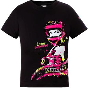 T-shirt enfants filles MotoZem - Nous vivons avec les motos