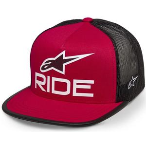 Casquette Alpinestars Ride 4.0 ER rouge-noir-blanc