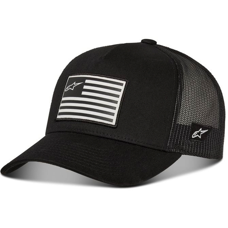 Casquette Alpinestars Flag Snap noir