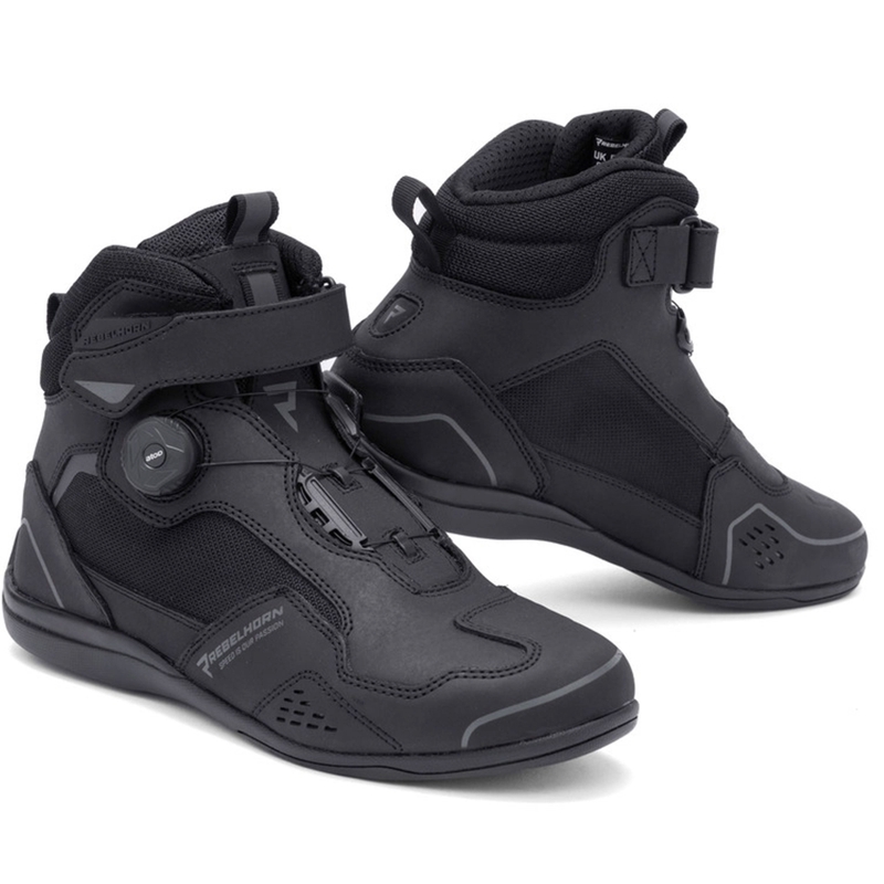 Bottes de moto Rebelhorn Spark II noires