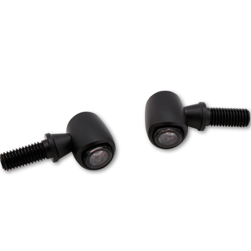 Clignotants LED Highsider Nova LED Indicator noir mat 2 pcs