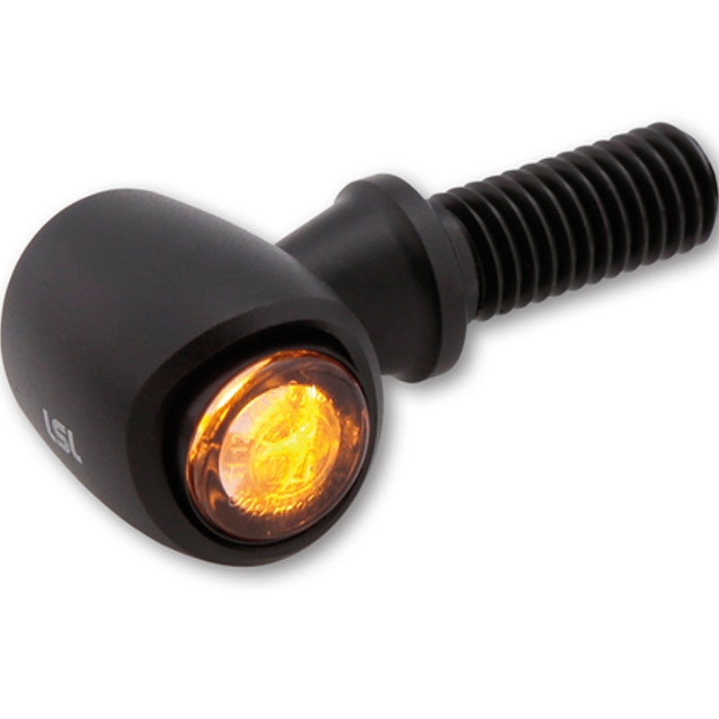 Clignotants LED Highsider Nova LED Indicator noir mat 2 pcs