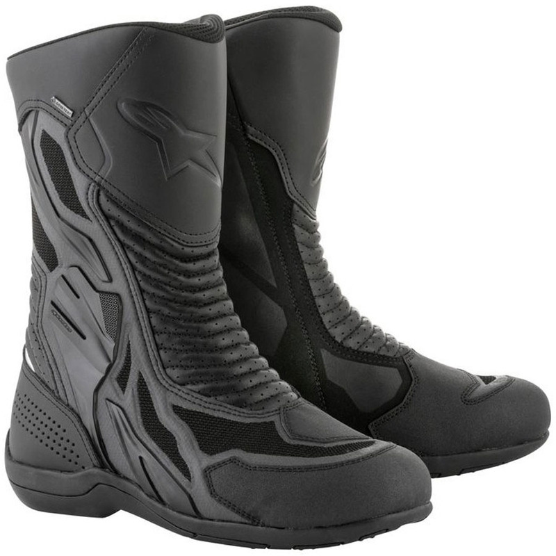 Bottes de moto Alpinestars Air Plus XCR 2 Gore-Tex noires