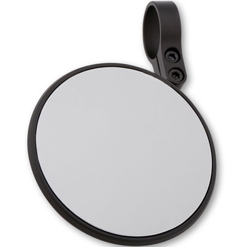 Rétroviseur d'extrémité de guidon Highsider PRO Nova-Run court noir 1 pièce.