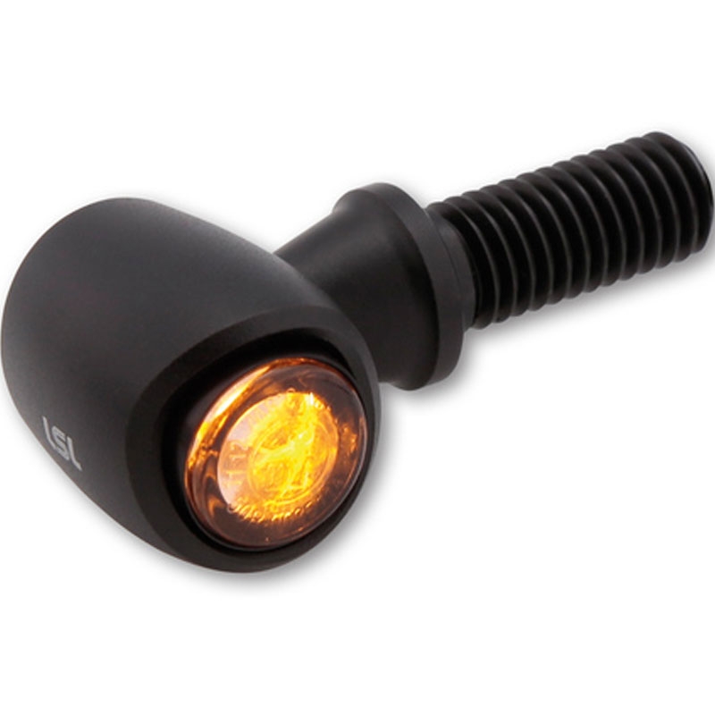 Clignotants LED Highsider Nova LED Indicator 3en1 noir mat 2 pcs