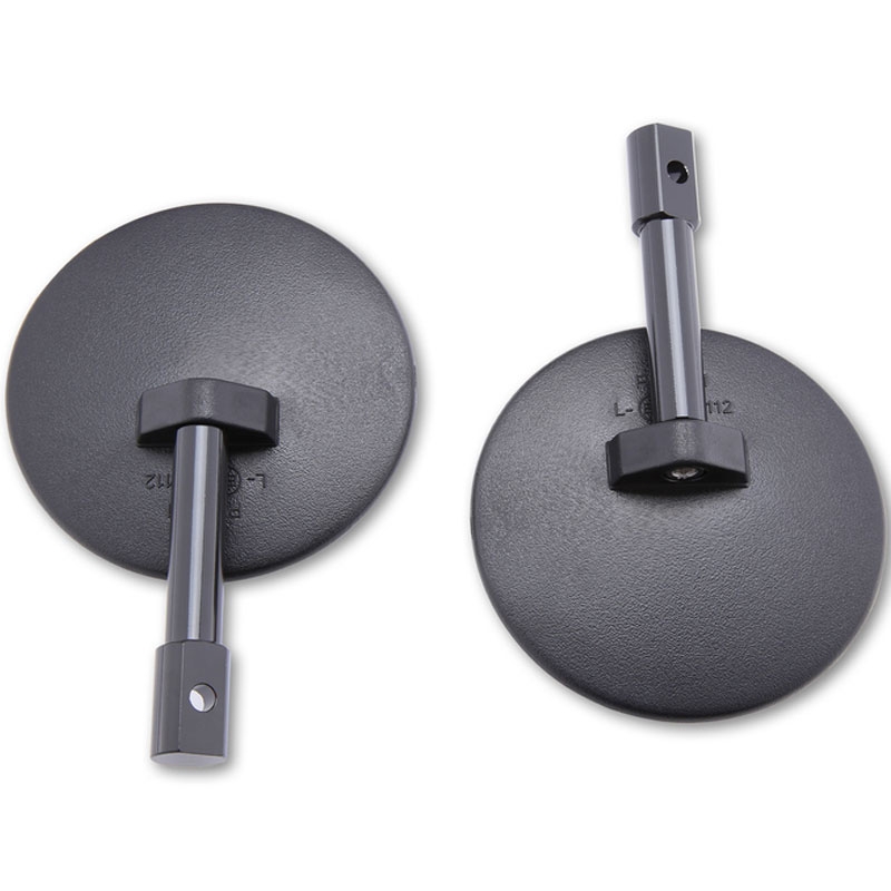 Rétroviseurs de guidon Highsider Smart Superbike noirs 2 pièces