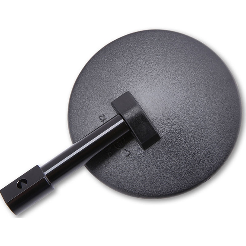 Rétroviseurs de guidon Highsider Smart Superbike noirs 2 pièces