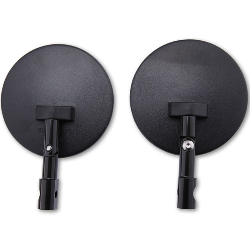 Rétroviseurs de guidon Highsider Superbike noirs 2 pièces