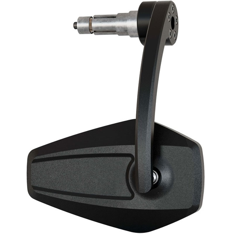 Rétroviseur d'extrémité de guidon Highsider Booster 2 EVO noir
