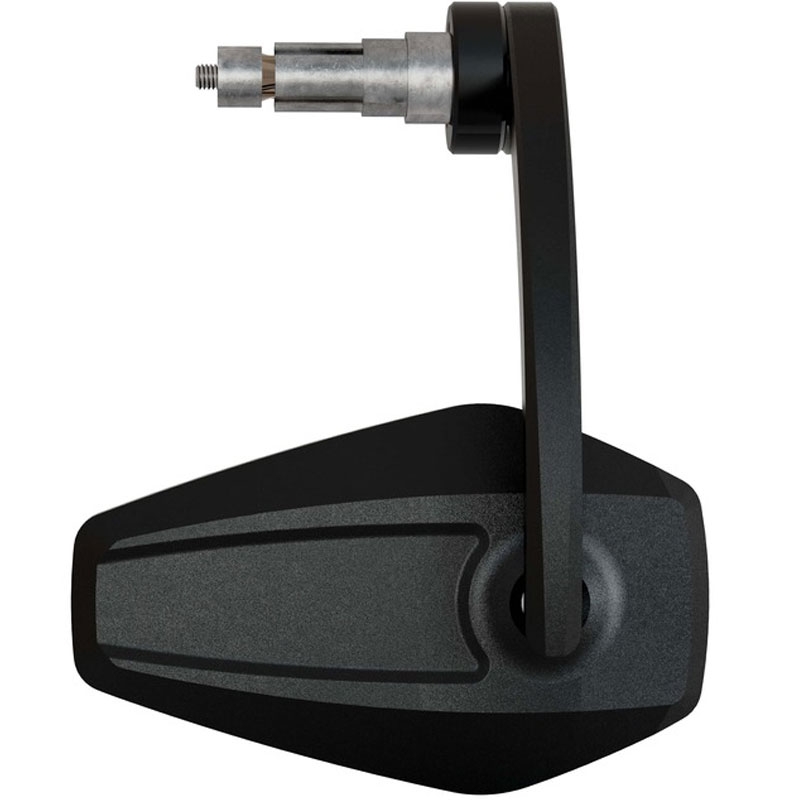 Rétroviseur d'extrémité de guidon Highsider Booster 2 EVO noir