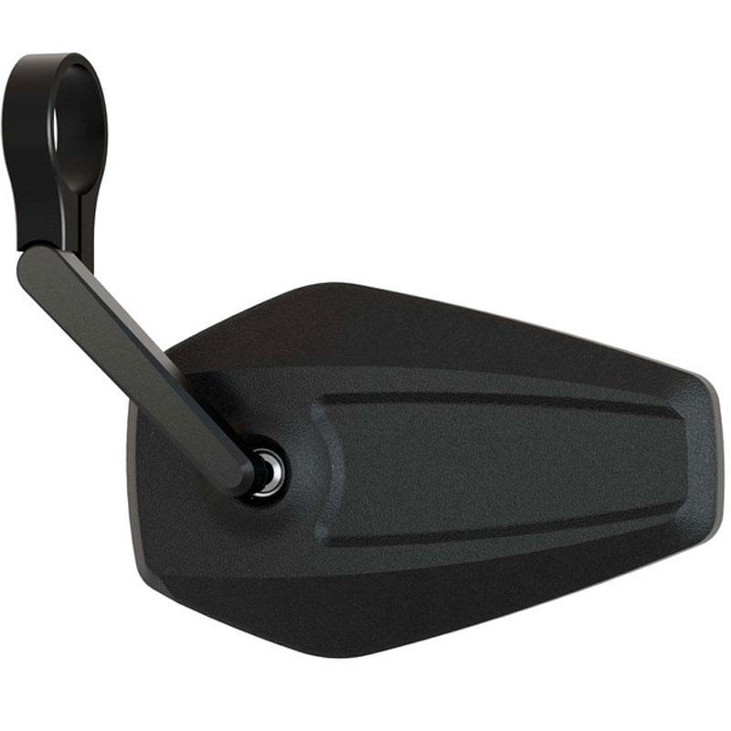 Rétroviseur d'extrémité de guidon court Highsider Booster 2 EVO noir