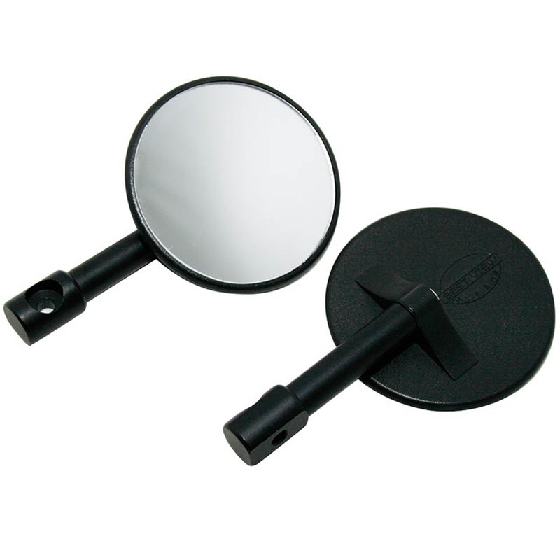 Rétroviseur rond noir Highsider Smart Bar End