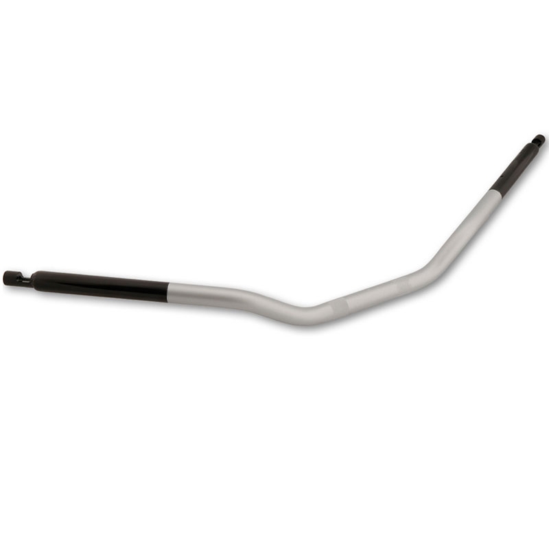 Guidon moto Highsider Pro LM1 22 mm pour BMW argent