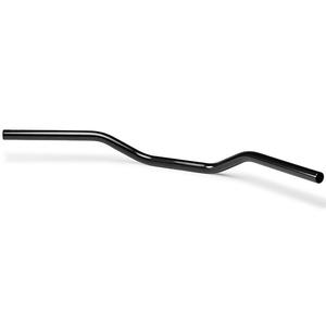 Guidon moto Highsider Pro Roadster L01 25,4 mm, 95 mm noir