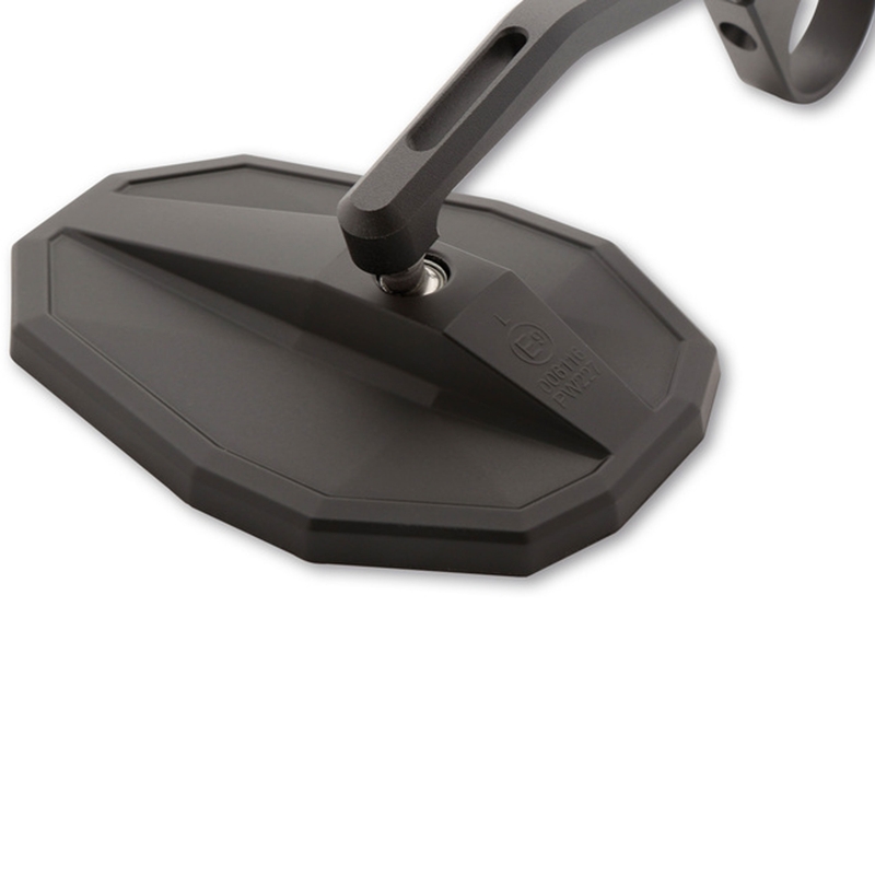 Rétroviseur droit Highsider Smart avec bras long noir