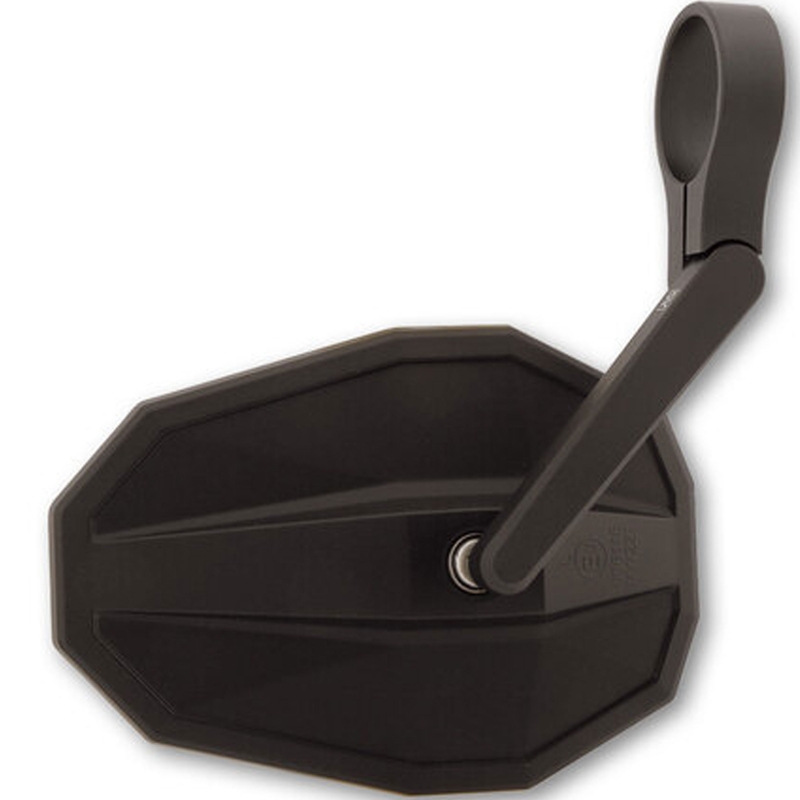 Rétroviseur à bras court Highsider Smart Straight noir