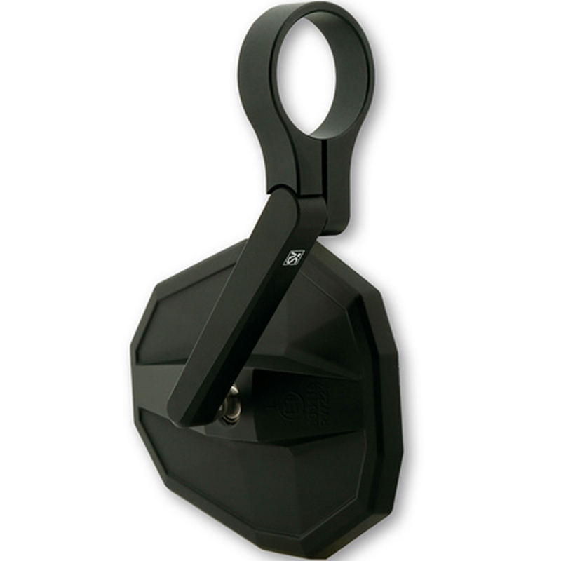 Rétroviseur à bras court Highsider Smart Straight noir
