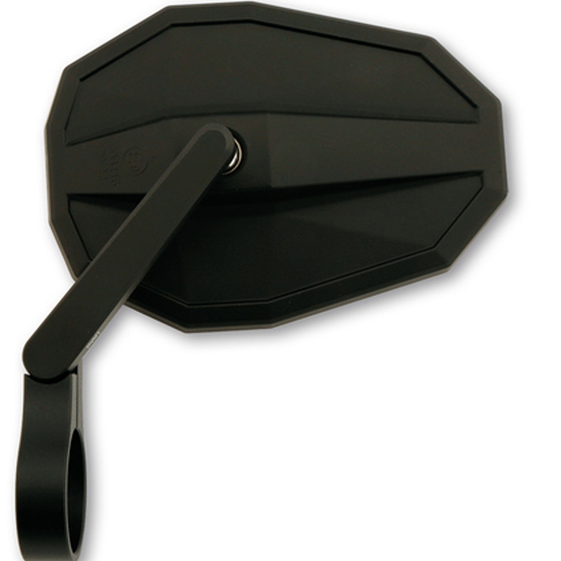 Rétroviseur à bras court Highsider Smart Straight noir