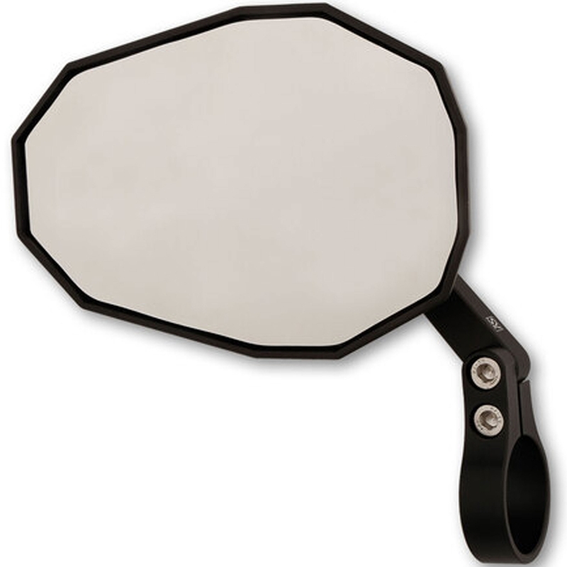 Rétroviseur à bras court Highsider Smart Straight noir