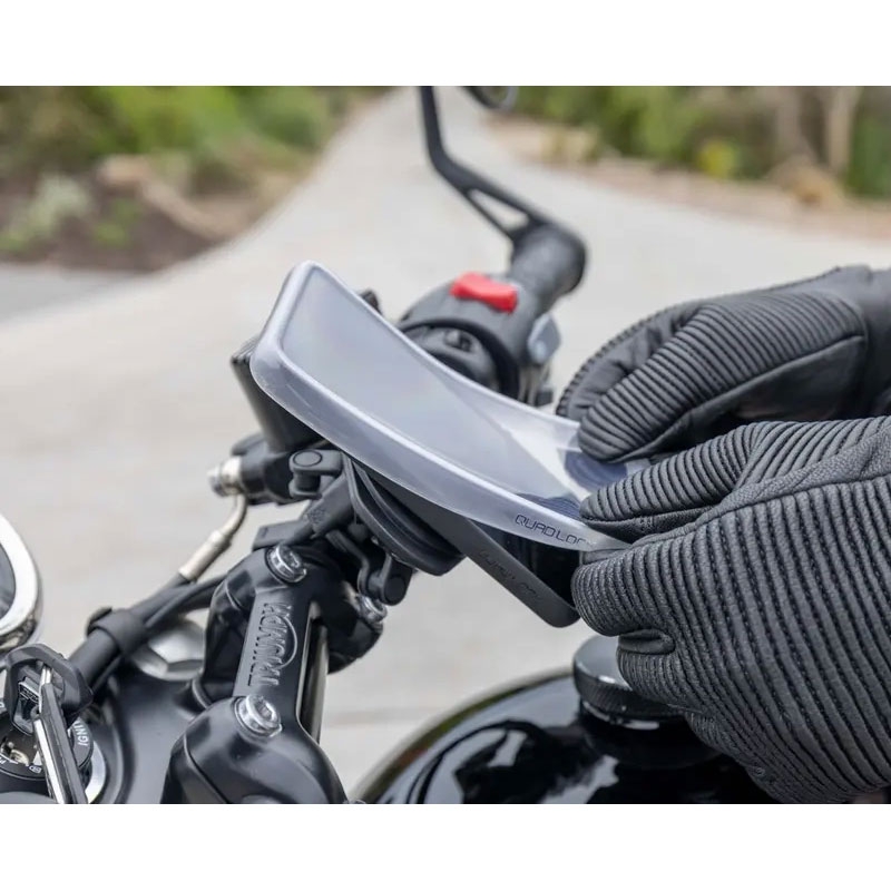 Housse de pluie transparente Quad Lock® pour iPhone 14 Pro