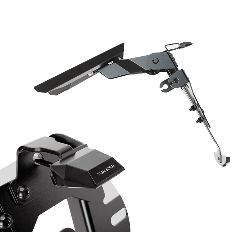 Support de plaque d'immatriculation avec éclairage Highsider License Akron RS PRO KTM 1290 SUPER DUKE GT ABS noir