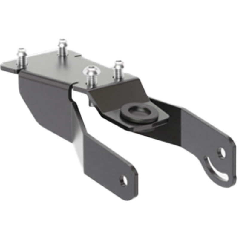 Support de plaque d'immatriculation avec éclairage Highsider Akron RS PRO Honda CB 500 noir