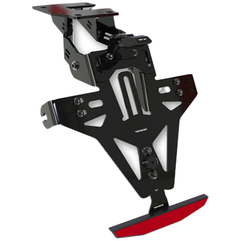 Support de plaque d'immatriculation avec éclairage Highsider Akron RS PRO Honda CBR 1000 RR noir