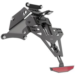 Support de plaque d&#39;immatriculation avec éclairage Highsider Akron RS PRO HUSQVARNA 701 noir
