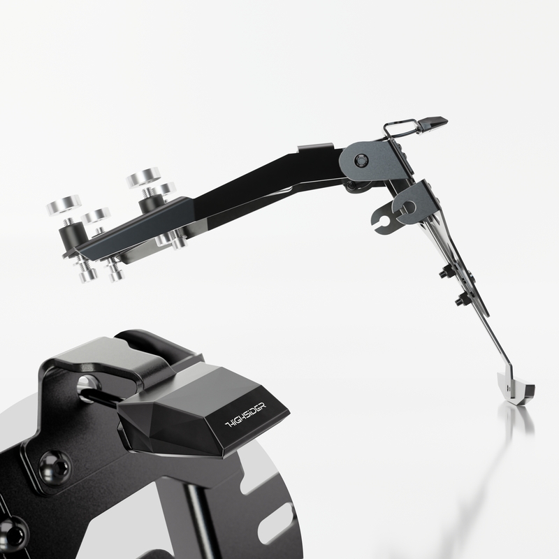 Support de plaque d'immatriculation avec éclairage Highsider Akron RS PRO HUSQVARNA 401 noir